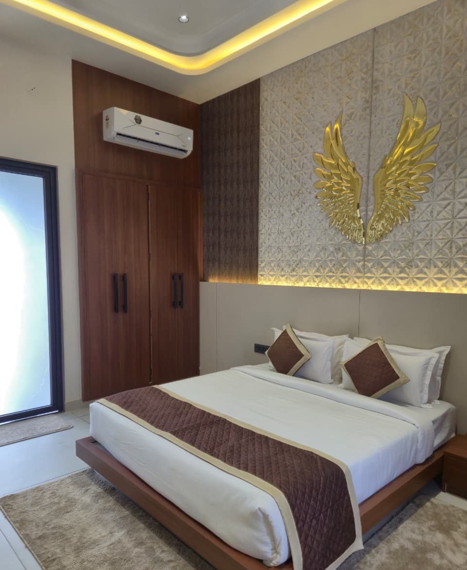 Golden Wings Bedroom